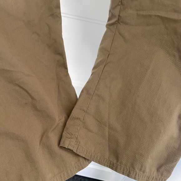 ExOfficio Insect Shield Pants Women Size 10 Khaki Tan Mid-Rise Hiking Nomad Pant - Picture 4 of 8
